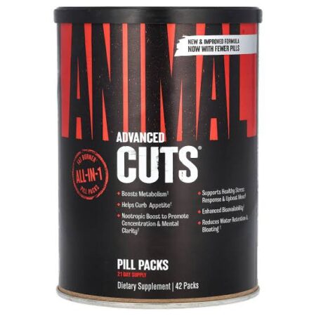 Animal Cuts – 42 Packs - Universal Nutrition